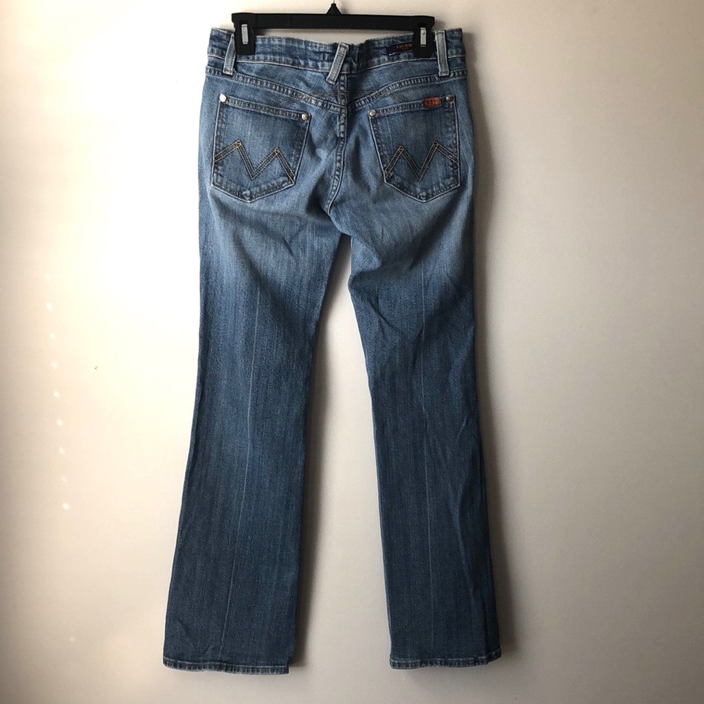 Vigross Blue Straight Leg Jeans size 9/10 - Picture 5 of 11